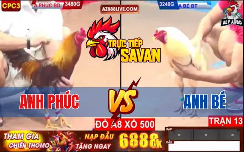 Trận 13 CPC3 Ngày 22/04/2025 – Anh Phúc Bình Dương Và Anh Bé