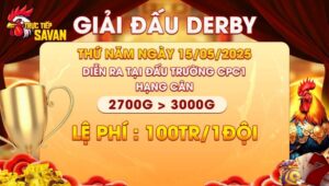 Thông Báo Giải Đấu Derby Tại Bồ CPC1 Ngày 15/05/2025